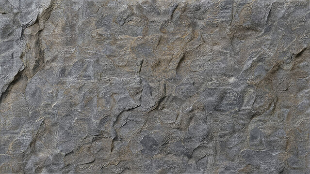 Rough dark gray slate rock texture background with natural stone detail