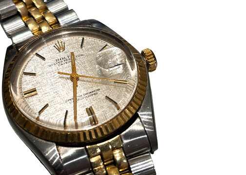 Rolex Datejust Ref.16013 Two-Tone Gold Steel Linen Dial 　ロレックス デイトジャスト Ref.16013 コンビ（ゴールド&times;ステンレス） リネンダイヤル