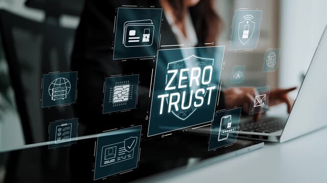 Zero trust model enhances data protection. Zero trust blocks unauthorized access, secures devices, zero trust defends networks, and zero trust verifies users continuously. Marrow