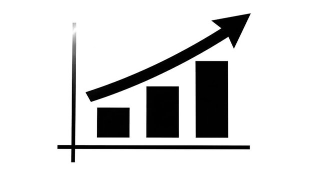 Simple graph axes on white background