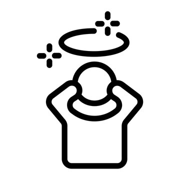 Dizzy Line Icon