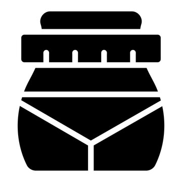 Weight loss Solid icon