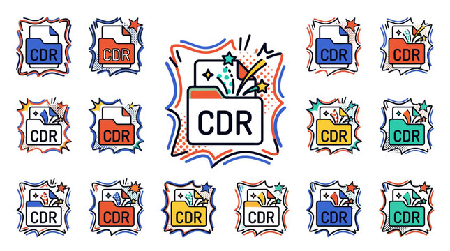 cdr file format icons