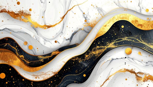 Marble Texture Comic Dots Luxury Background Design2