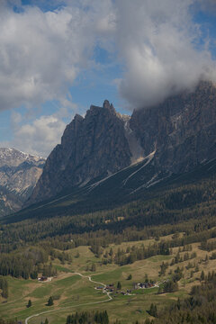 Mountains of Dolomites, Italian Alps, Cortina