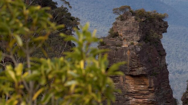 The Three Sisters Rock Formation in Blue Mountains Australia