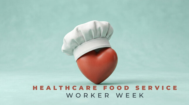 Healthcare Food Service Workers Week Concept Image, featuring patient nutrition, food safety, and healthcare support.