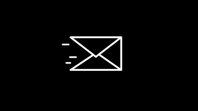 Mail box animation and sow mail 4k video