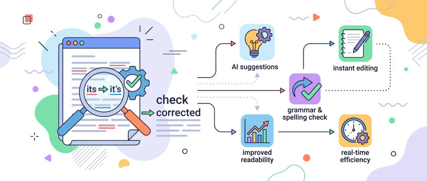 AI Assistant for Productivity with Automated Grammar Checking, Real-time Editing and Proofreading