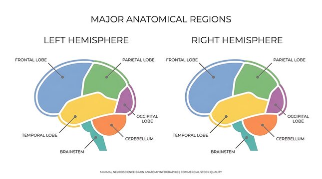 Colorful world map with hemispheres and climate zones educational diagram