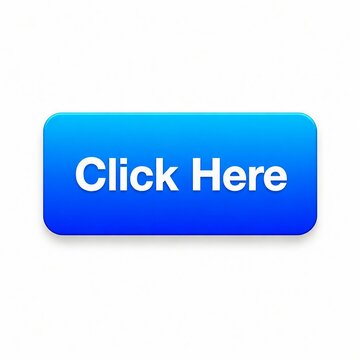 Modern blue click here button with white text