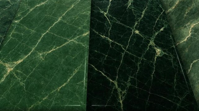 Smooth Motion Across Elegant Verde Marble Tiles Revealing Detailed Natural Stone Texture for Stylish Architectural Backgrounds