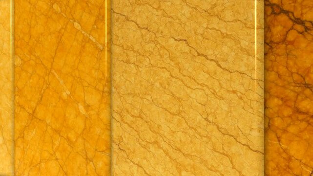 Elegant Camera Movement Across Elite Giallo Marble Tiles Highlighting Premium Stone Texture for Modern Architectural Backgrounds