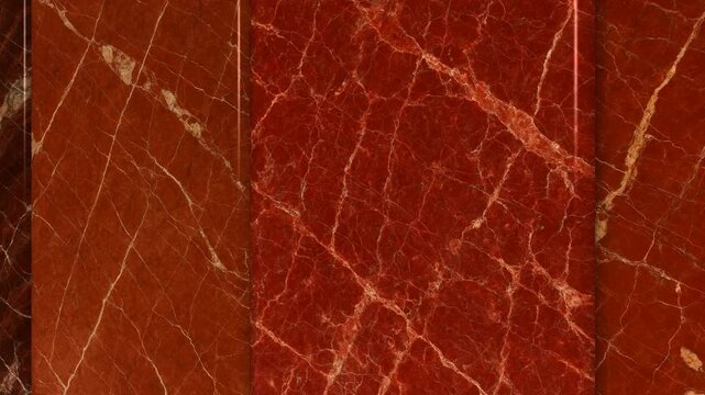 Professional Motion Across Elite Rosso Marble Tiles Revealing Detailed Stone Patterns for Premium Architectural Design Backgrounds