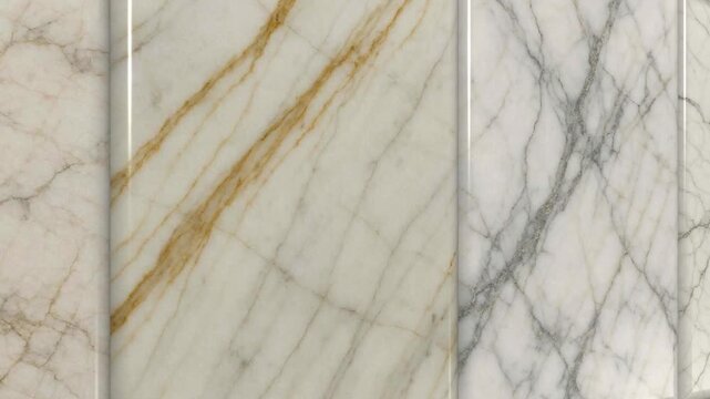 Professional Movement Over Premium Bianco Marble Tiles Revealing Luxurious Stone Surface for Contemporary Interior Design Backgrounds