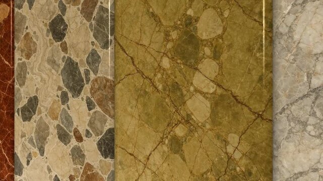 Elegant Motion Across Elite Breccia Marble Tiles Revealing Sophisticated Stone Surface Patterns for Modern Architectural Backgrounds