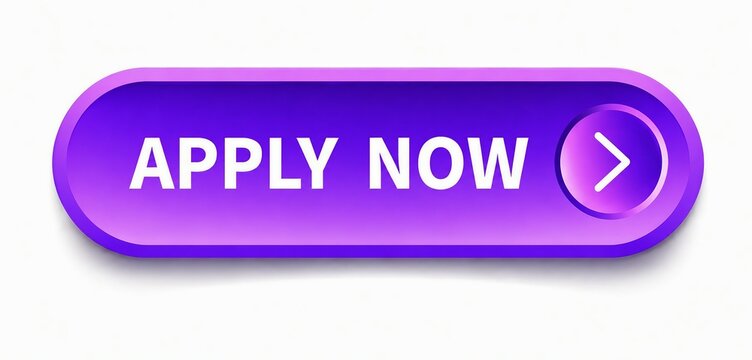 Modern purple apply now button with arrow icon