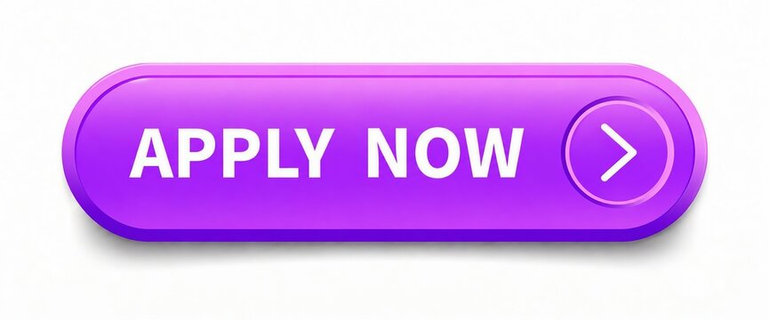 Modern purple apply now button with arrow icon