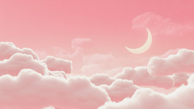 Soft focus aerial view of white clouds forming a spiral pattern against a pink sky backdrop with cloud formation cloud swirl atmospheric effect