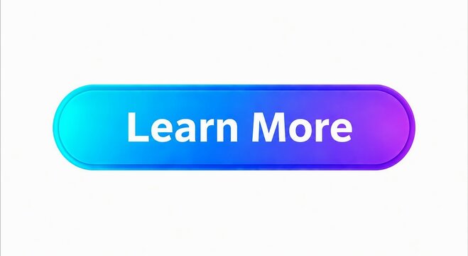 Modern call to action button with learn more text