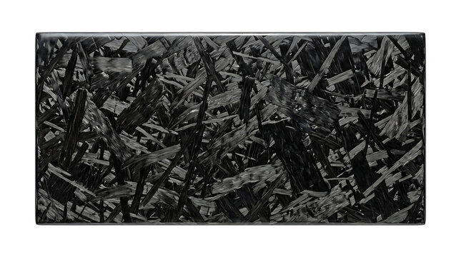 Forged carbon fiber texture background isolated on transparent background