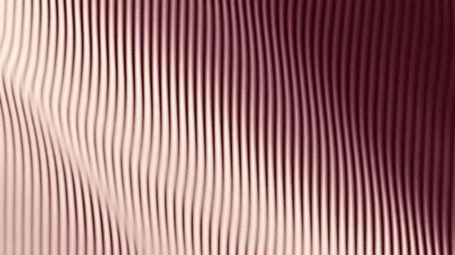 Abstract maroon and rose gold wavy vertical lines background for modern luxury design templates