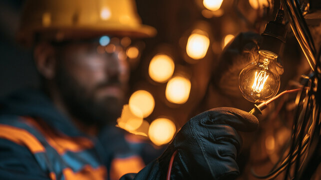 Engineer testing electrical products for safety and compliance, electrical testing, product safety validation
