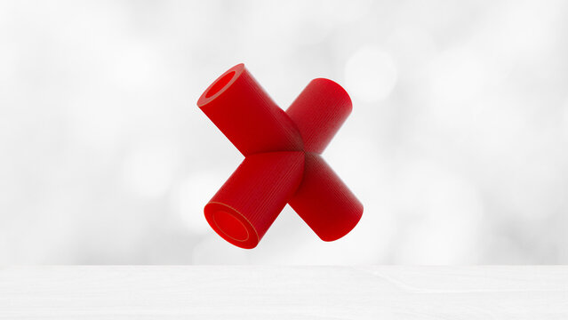 3D Plastic Shape 05