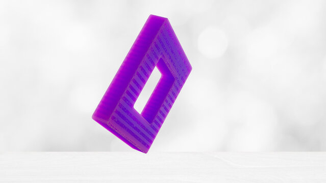 3D Plastic Shape 07