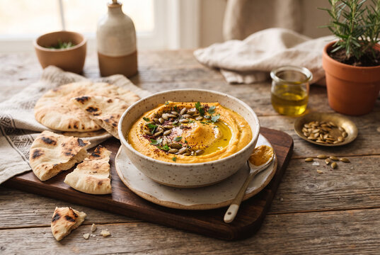 pumpkin hummus