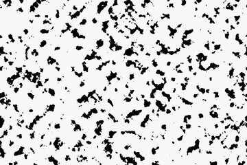 Obraz premium Black and white grunge texture. Abstract ink splatter pattern for graphic design background.