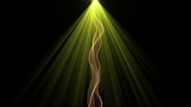 light ribbon animation with elegant glowing wave effects, seamless abstract background for youtube content, led displays, presentations and creative visual projects 4k