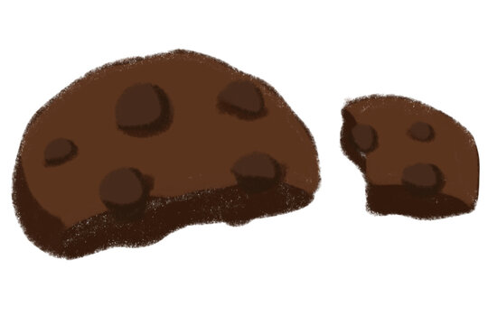 Delicious chocolate cookies with chips, showcasing an appetizing texture and rich flavor, perfect for satisfying a sweet tooth and enhancing baking recipes or dessert displays for every occasion