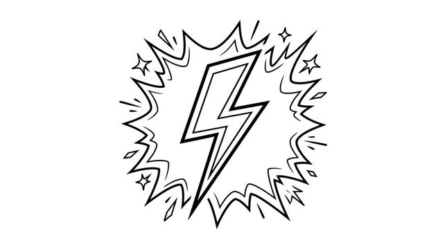 comic lightning bolt
