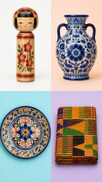 Traditional Crafts from Japan, India, Mexico, and Ghana