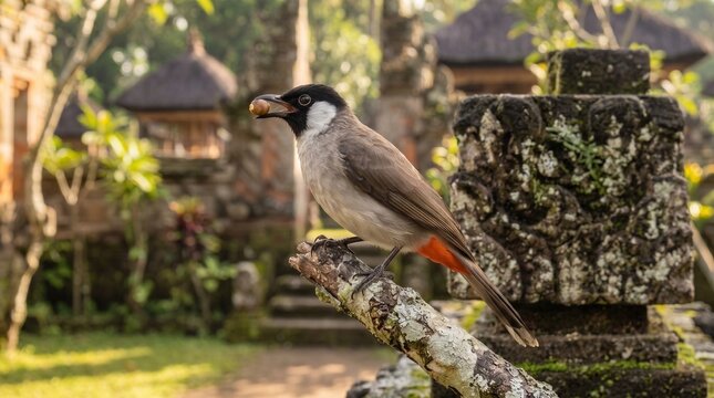 Burung Kutilang - Pycnonotus aurigaster