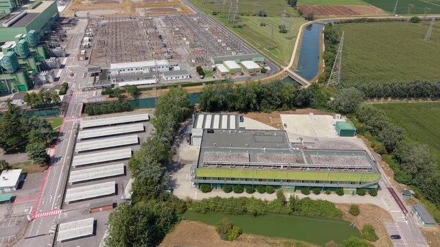 Industrial Power Plant and Energy Infrastructure