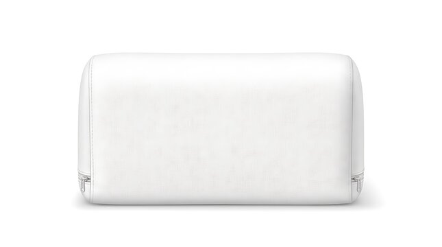 Medical wedge support pillow. Orthopedic foam cushion for back pain relief and comfort.