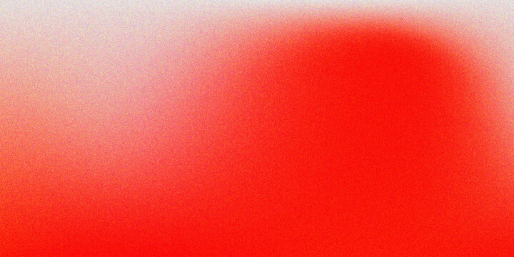 Abstract Red and White Grainy Gradient Background featuring Soft Coral Blurs and Heavy Noise Texture for Tech, Web, and UI Design Layouts