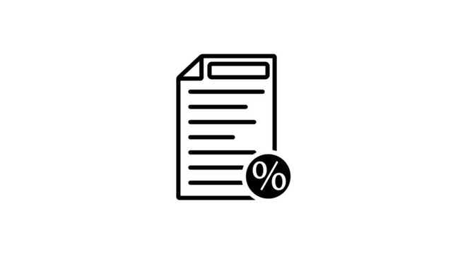 document video icon animation