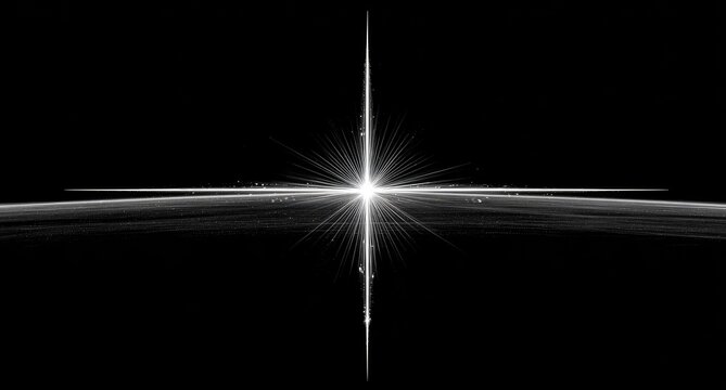Cosmic starburst above a dark plane