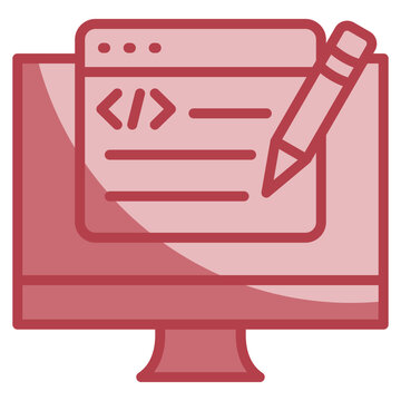 Script Icon Element For Design