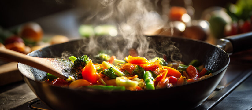 fresh vegetables sauteed in olive oil