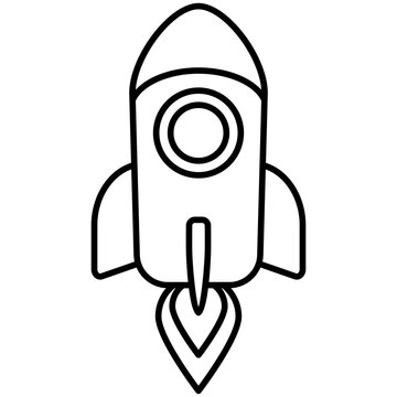 rocket vector icon