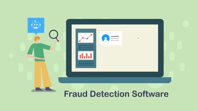 Fraud detection AI software to analyze and identify potential online fraud.
