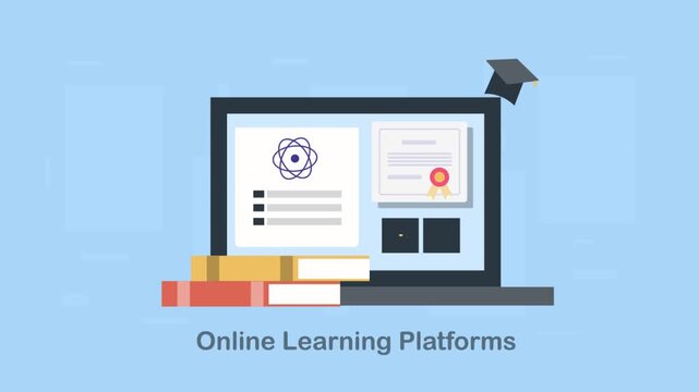 Online learning platform with video courses, academic resources and certificate program.