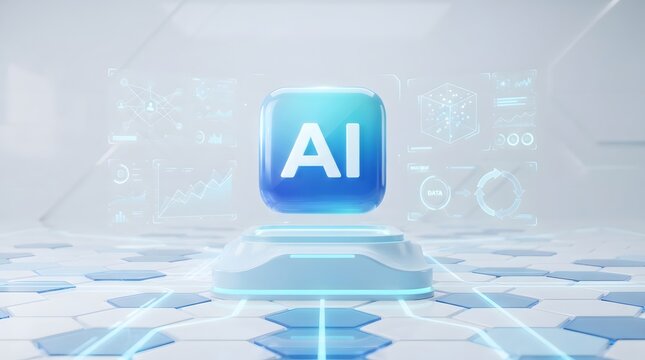 Artificial intelligence platform interface with data analytics