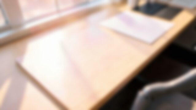 Sunlit Ergonomic Workspace and Accessible Desk for Corporate