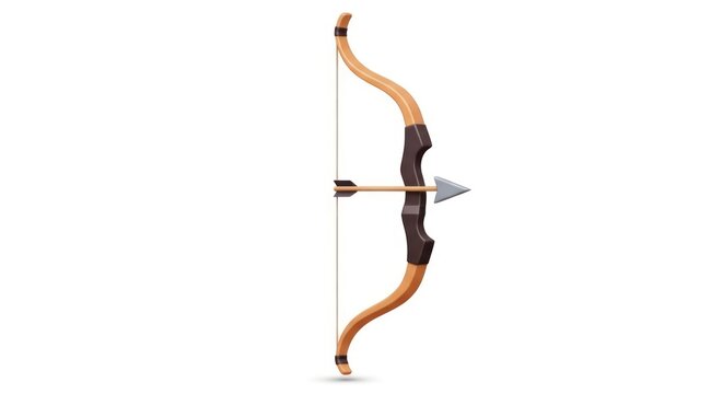 Archery bow and arrow equipment sport.
