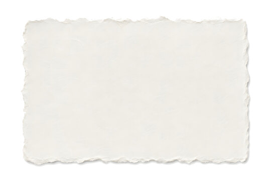 Handmade Deckle Edge Washi Paper Card Transparent PNG